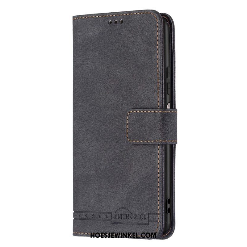 Folio-hoesje voor Xiaomi Redmi Note 10 Pro Rfid Binfen-kleur