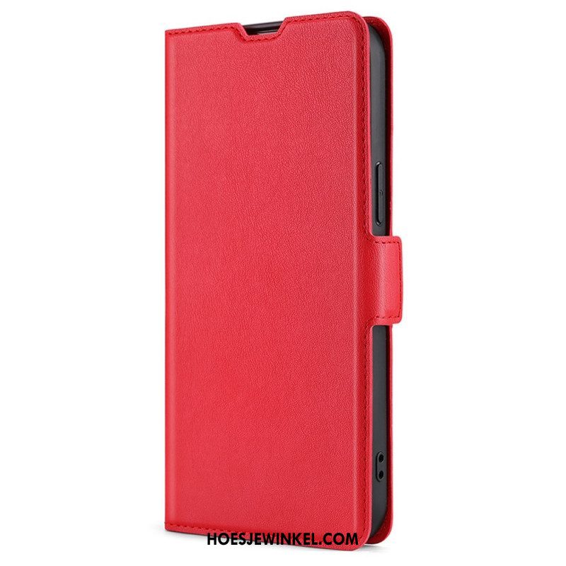 Folio-hoesje voor Xiaomi Redmi Note 10 Pro Ultrafijne Lederen Stijl