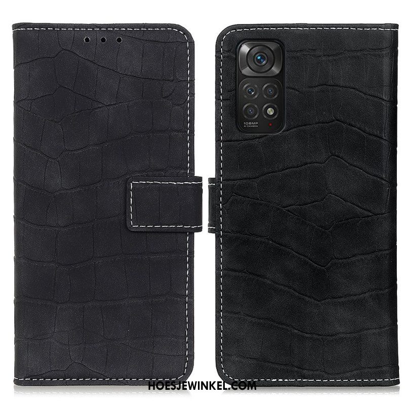 Folio-hoesje voor Xiaomi Redmi Note 11 / 11S Krokodillen Kracht