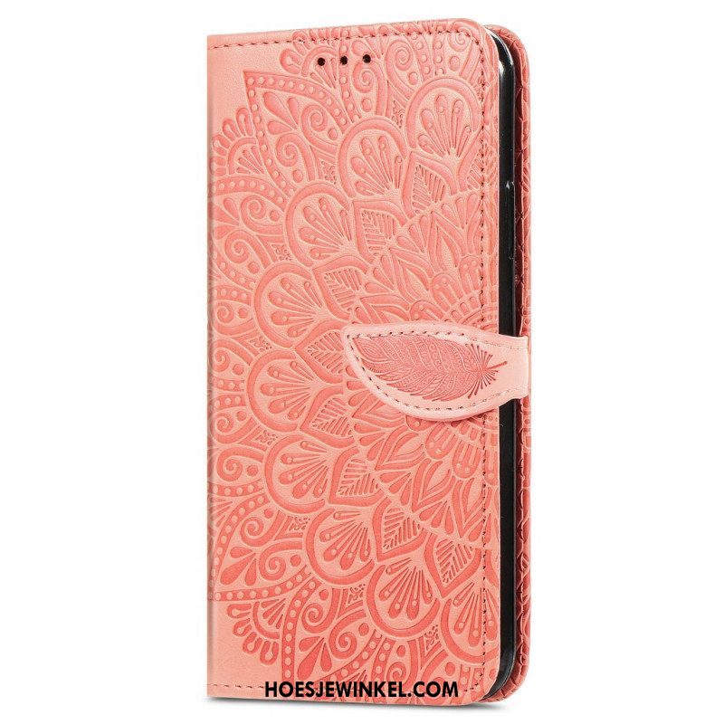 Folio-hoesje voor Xiaomi Redmi Note 11 / 11S Stammen Bladeren