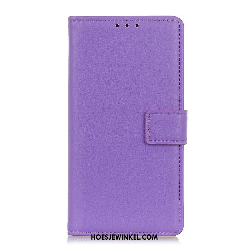 Folio-hoesje voor Xiaomi Redmi Note 11 Pro / 11 Pro 5G Effen Kunstleer