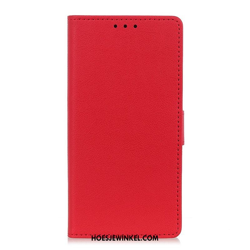Folio-hoesje voor Xiaomi Redmi Note 11 Pro / 11 Pro 5G Klassieke Lederen Stijl
