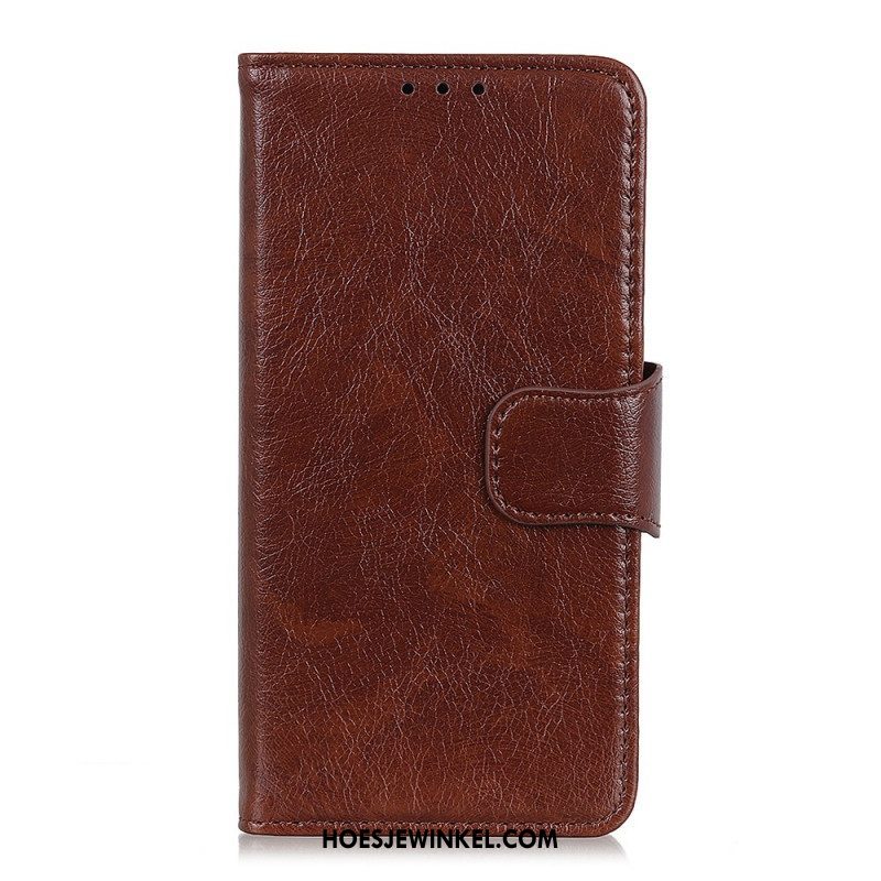 Folio-hoesje voor Xiaomi Redmi Note 11 Pro / 11 Pro 5G Splitnappaleer