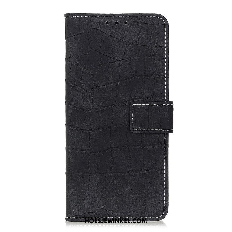 Folio-hoesje voor Xiaomi Redmi Note 12 4G Krokodil