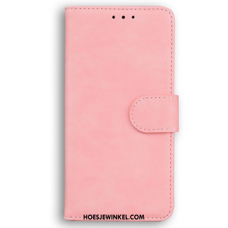 Folio-hoesje voor Xiaomi Redmi Note 12 5G Kunstleer Effen