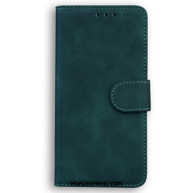 Folio-hoesje voor Xiaomi Redmi Note 12 5G Kunstleer Effen