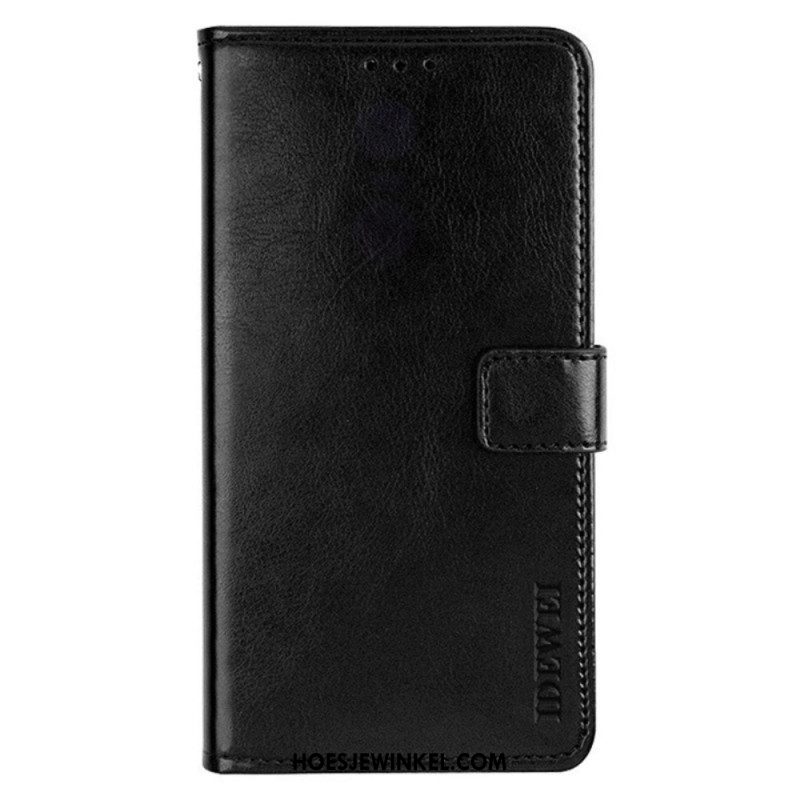 Folio-hoesje voor Xiaomi Redmi Note 12 Pro Imitatieleer Idewei