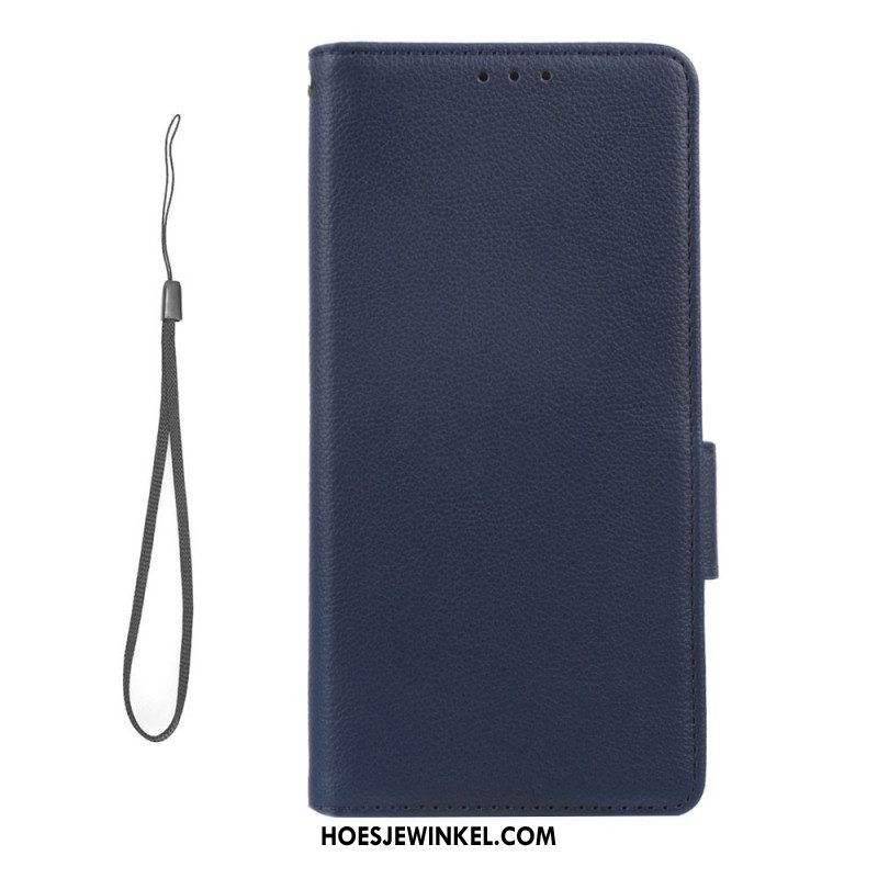 Folio-hoesje voor Xiaomi Redmi Note 12 Pro Met Ketting Dunne Bandjes