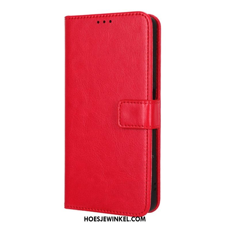 Folio-hoesje voor Xiaomi Redmi Note 12 Pro Plus Flitsend Kunstleer