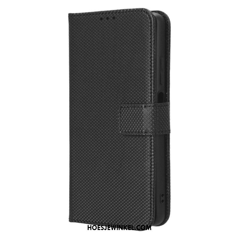 Folio-hoesje voor Xiaomi Redmi Note 12 Pro Plus Met Ketting Stijlvol Imitatieleer Met Bandjes