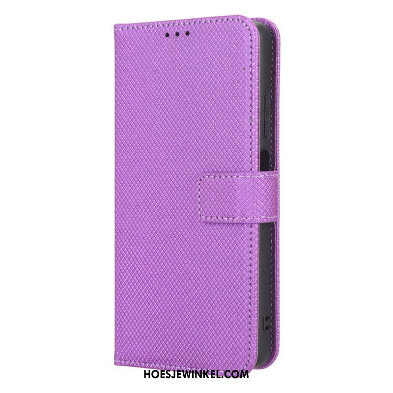 Folio-hoesje voor Xiaomi Redmi Note 12 Pro Plus Met Ketting Stijlvol Imitatieleer Met Bandjes