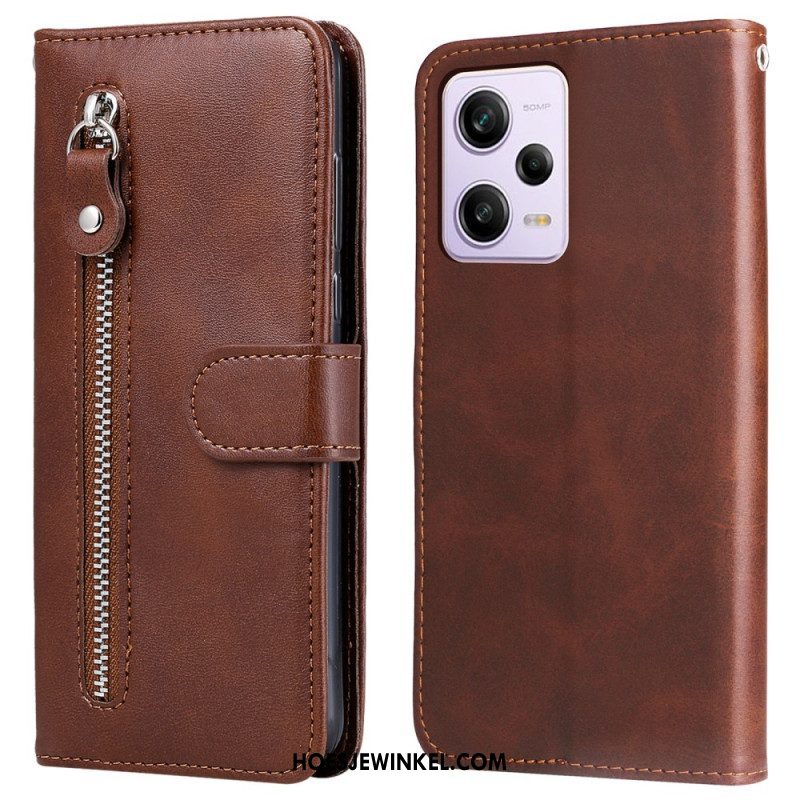 Folio-hoesje voor Xiaomi Redmi Note 12 Pro Plus Portemonnee