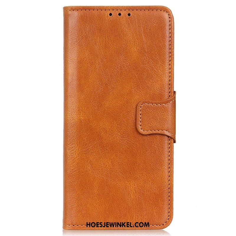 Folio-hoesje voor Xiaomi Redmi Note 12 Pro Stijl Lederen Gesp Omkeerbaar