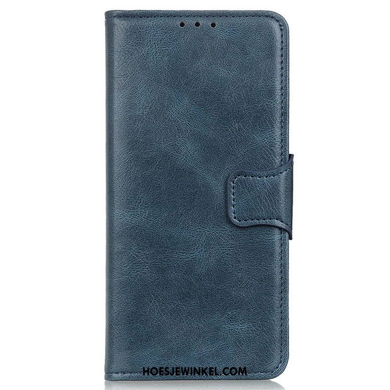 Folio-hoesje voor Xiaomi Redmi Note 12 Pro Stijl Lederen Gesp Omkeerbaar