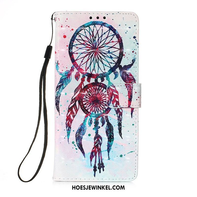 Folio-hoesje voor iPhone 13 Pro Aquarel Dromenvanger