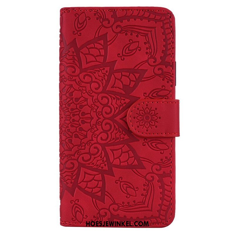 Folio-hoesje voor iPhone 13 Pro Barok-mandala