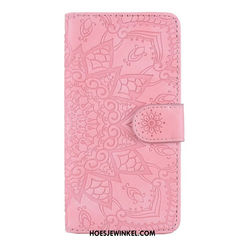 Folio-hoesje voor iPhone 13 Pro Barok-mandala