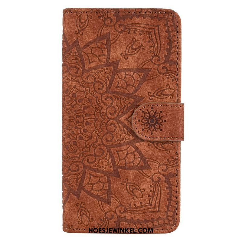 Folio-hoesje voor iPhone 13 Pro Barok-mandala