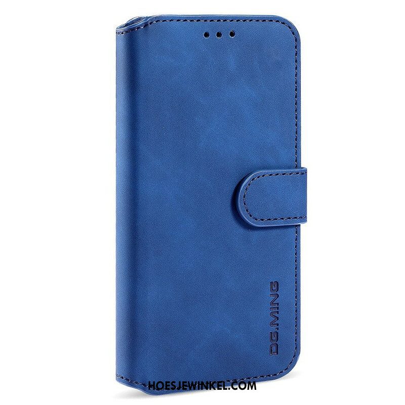Folio-hoesje voor iPhone 13 Pro Dg.ming Retro