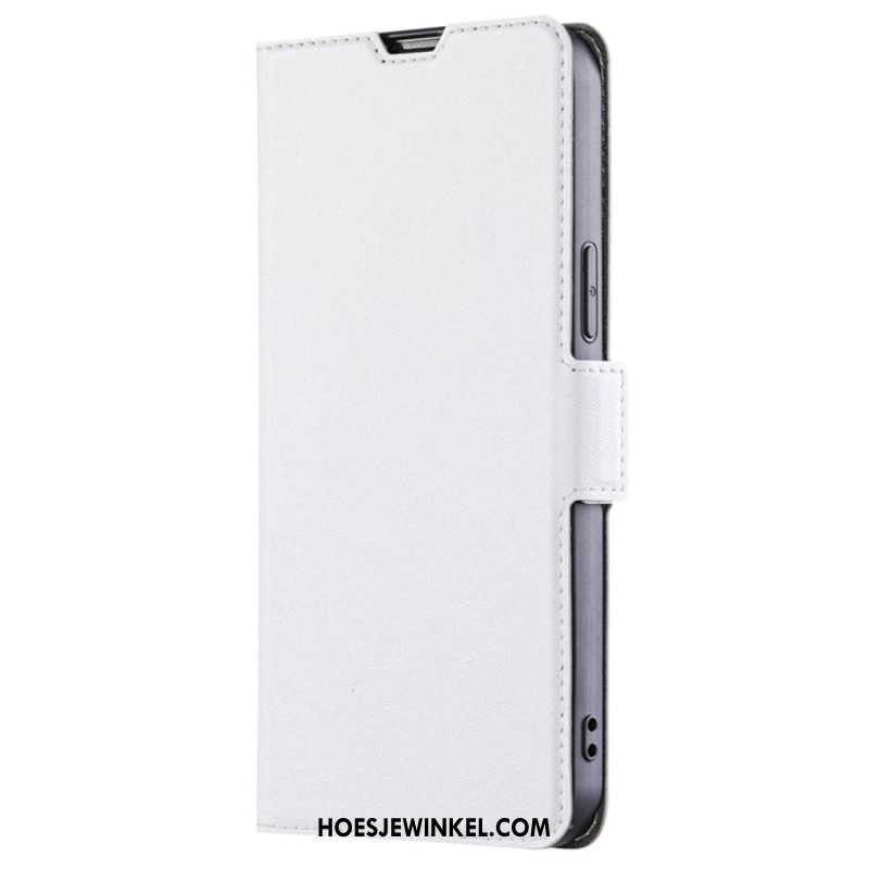 Folio-hoesje voor iPhone 14 Finesse Dubbele Sluiting
