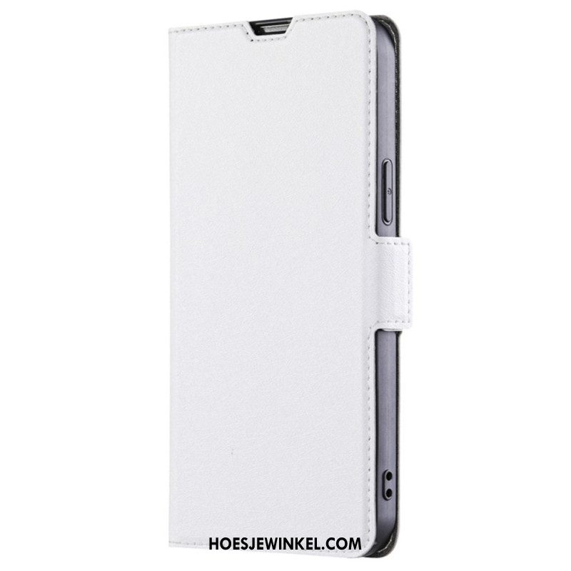 Folio-hoesje voor iPhone 14 Finesse Dubbele Sluiting