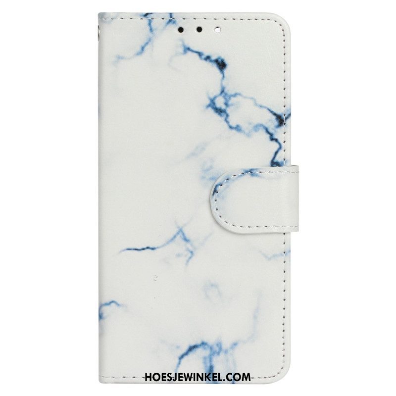 Folio-hoesje voor iPhone 14 Marmer