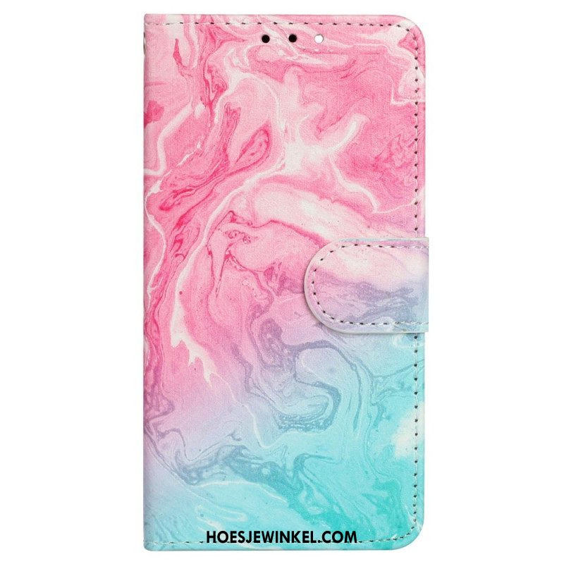 Folio-hoesje voor iPhone 14 Marmer