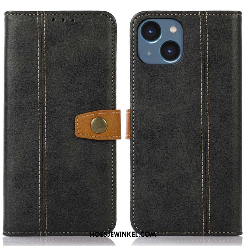 Folio-hoesje voor iPhone 14 Plus Geweven Band