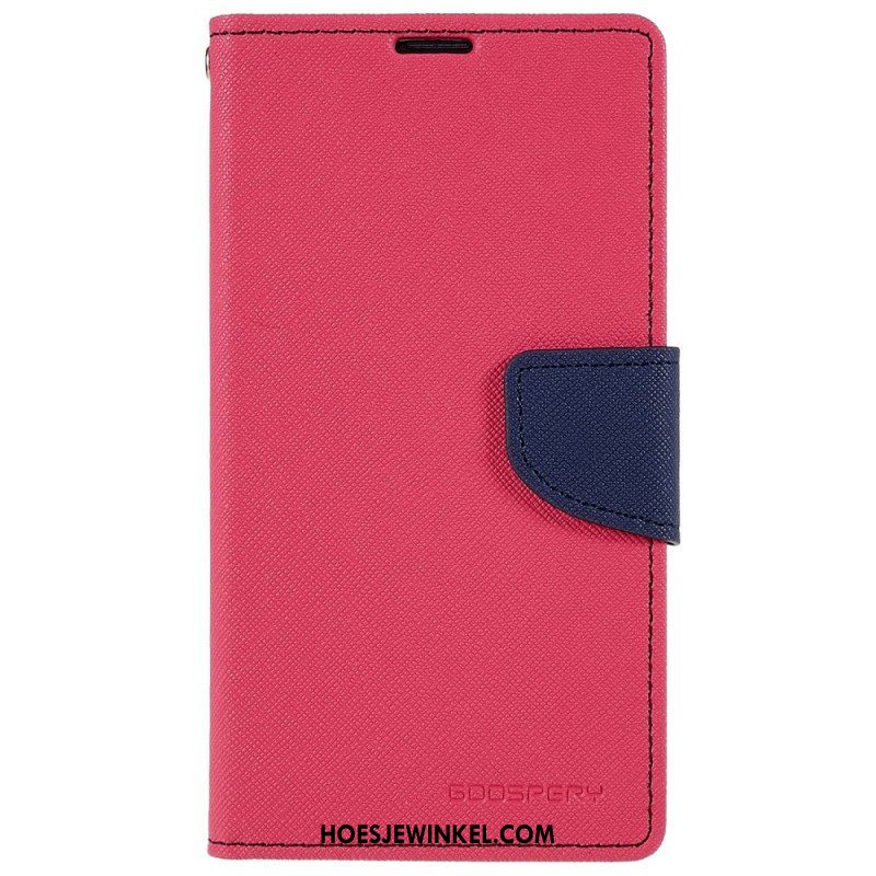 Folio-hoesje voor iPhone 14 Tweekleurige Mercury Goospery