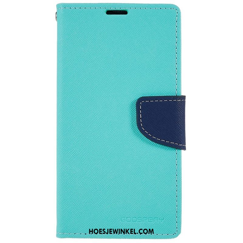 Folio-hoesje voor iPhone 14 Tweekleurige Mercury Goospery