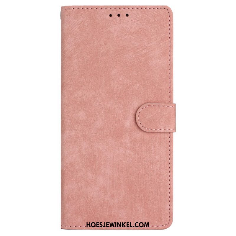 Folio-hoesje voor iPhone 15 Met Ketting Retroband