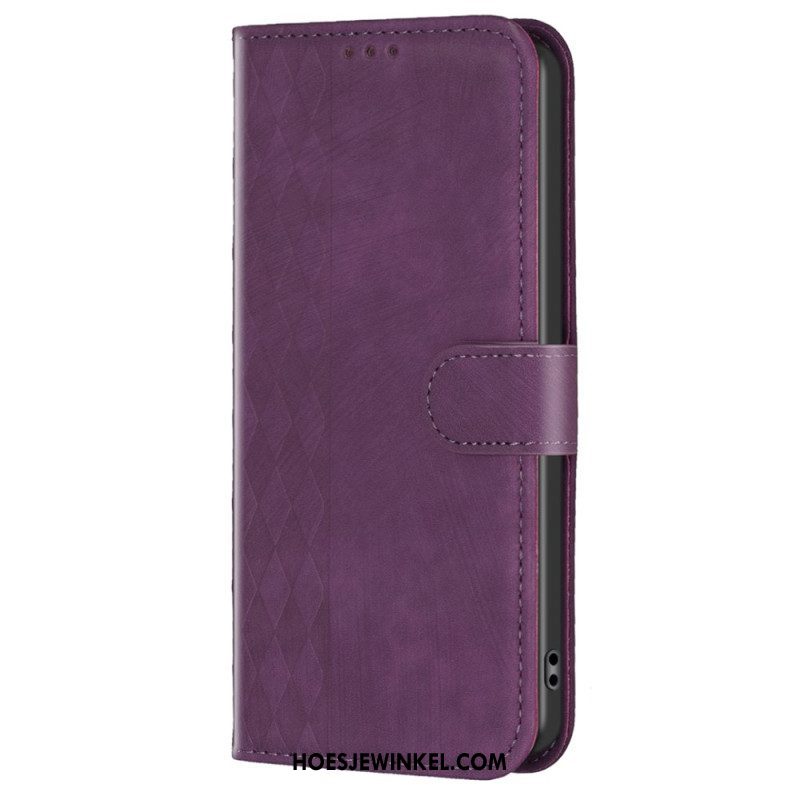 Folio-hoesje voor iPhone 15 Plus Vintage-stijl