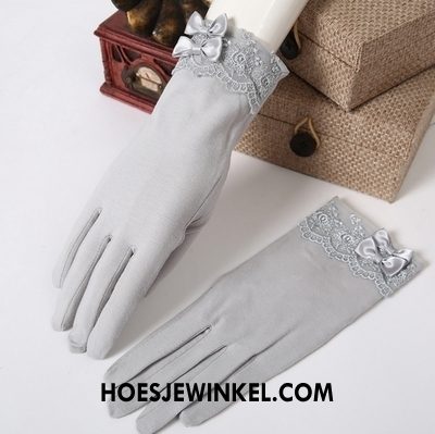 Handschoenen Dames Antislip Vrouwen Elastiek, Handschoenen Herfst Van Katoen