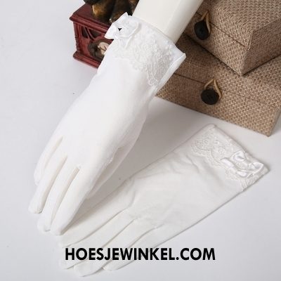 Handschoenen Dames Antislip Vrouwen Elastiek, Handschoenen Herfst Van Katoen