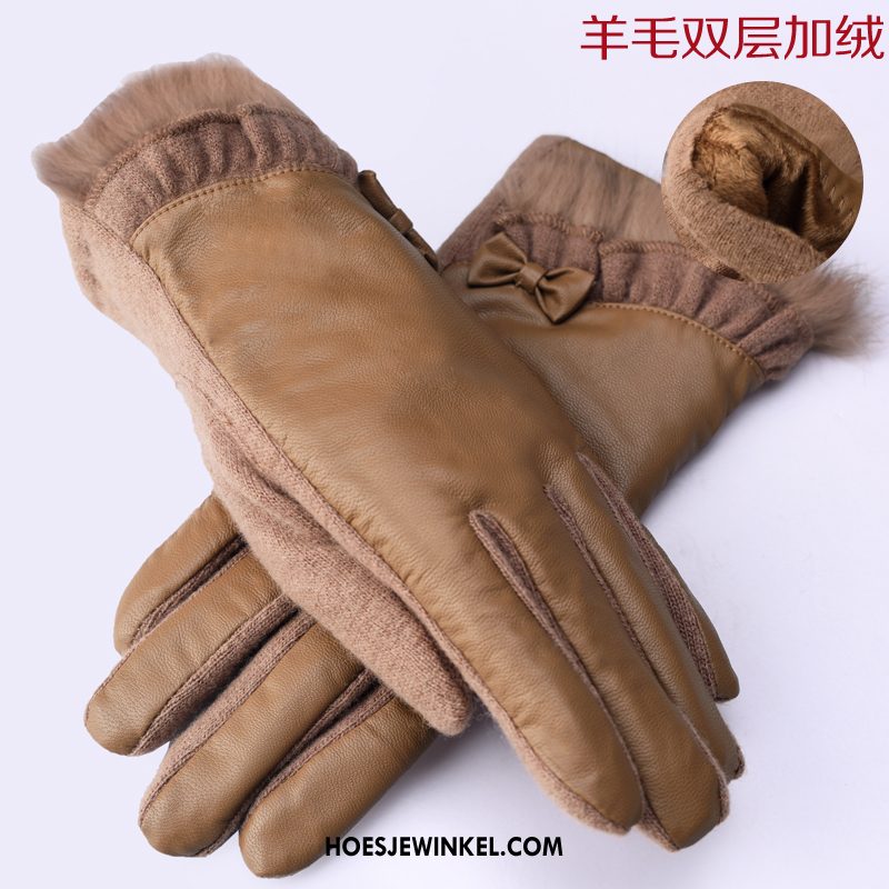 Handschoenen Dames Elegante Winter Vrouwen, Handschoenen Verdikken Dun