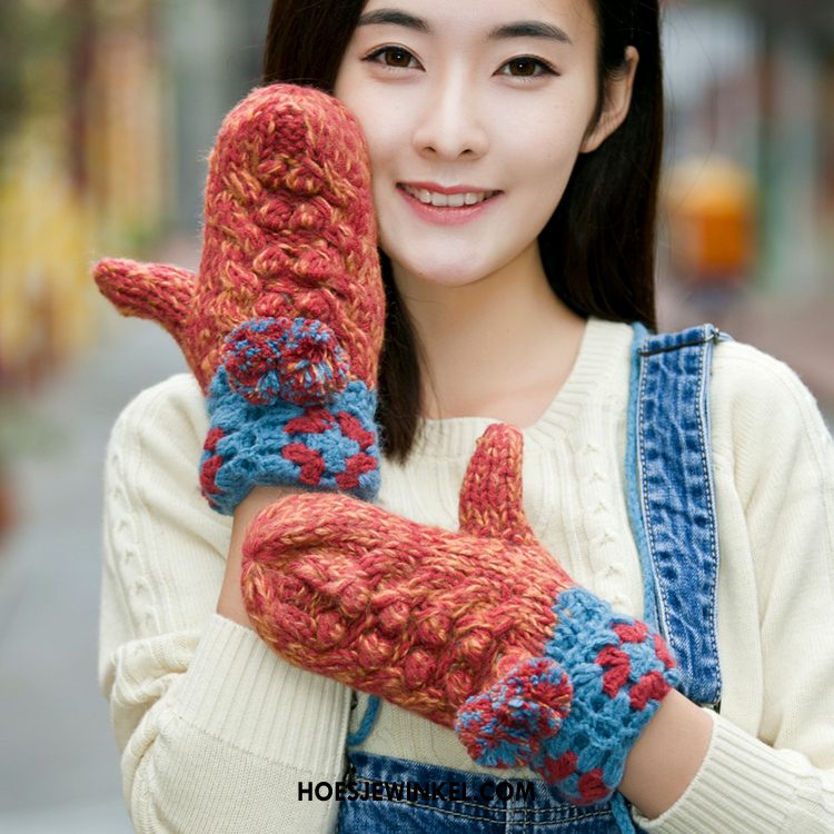 Handschoenen Dames Handschoen Geschenk Met De Hand, Handschoenen Cyclus Trend