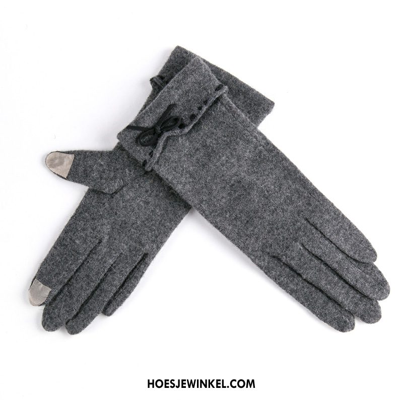 Handschoenen Dames Herfst Blijf Warm Winter, Handschoenen Autorijden Wol