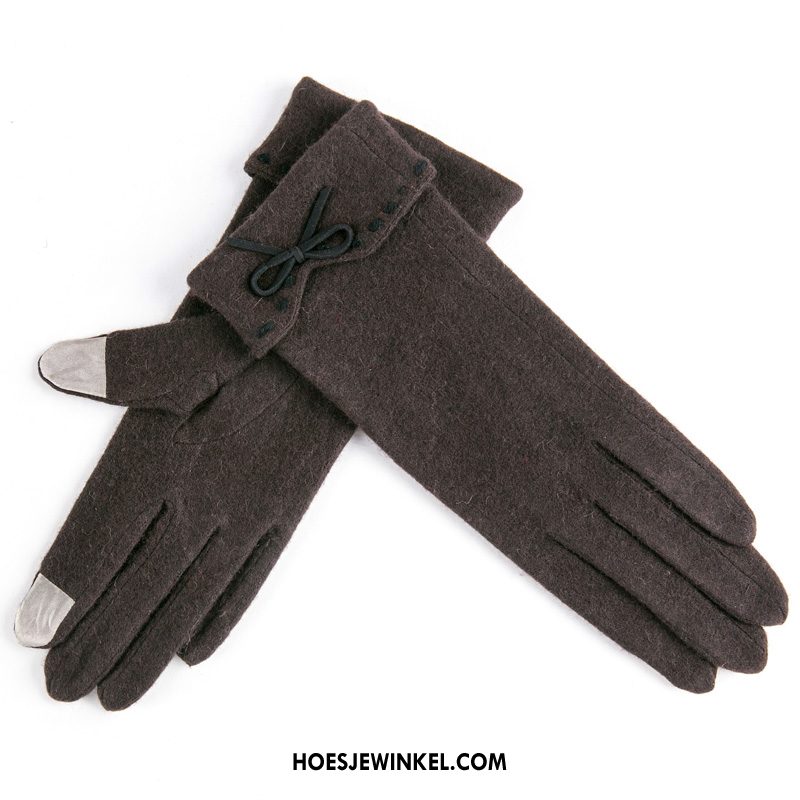 Handschoenen Dames Herfst Blijf Warm Winter, Handschoenen Autorijden Wol