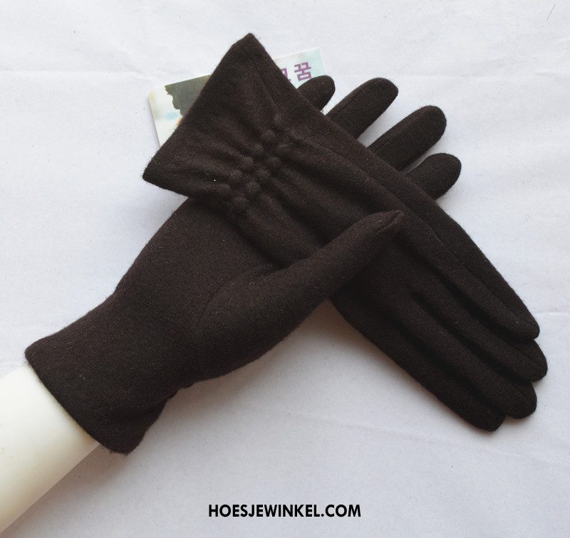 Handschoenen Dames Vrouwen Wol Winter, Handschoenen Herfst Voorjaar
