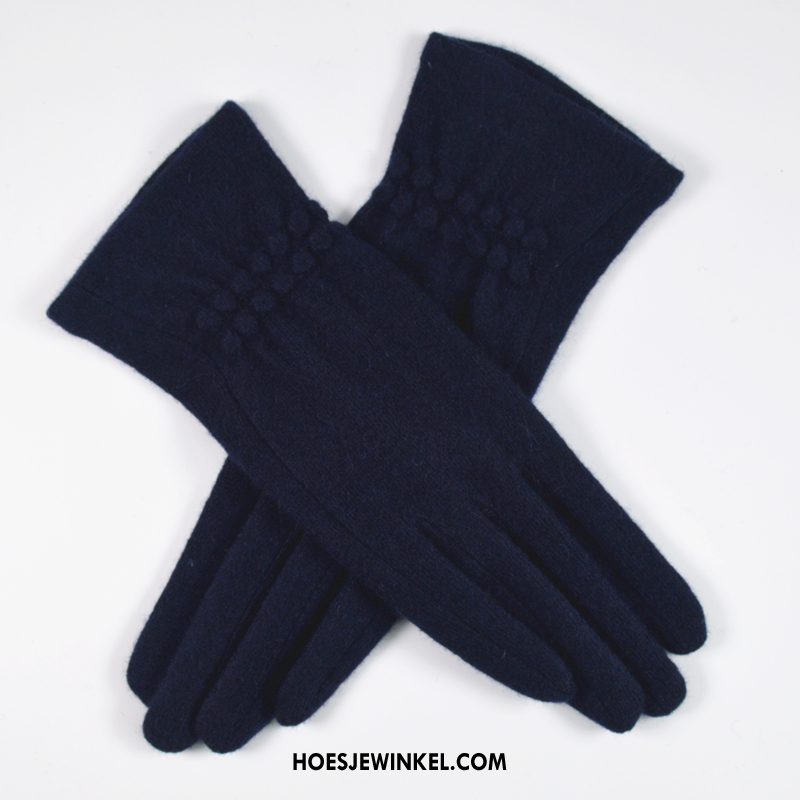 Handschoenen Dames Vrouwen Wol Winter, Handschoenen Herfst Voorjaar