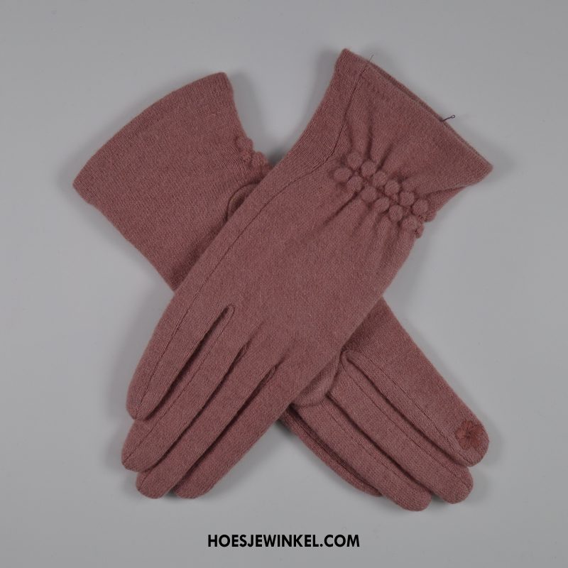 Handschoenen Dames Vrouwen Wol Winter, Handschoenen Herfst Voorjaar