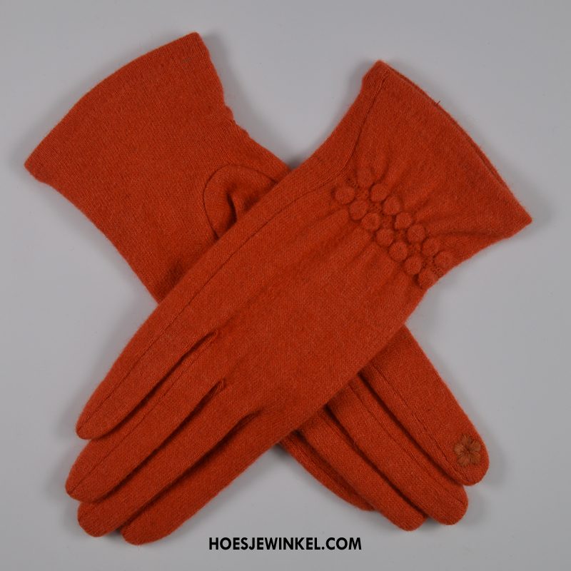 Handschoenen Dames Vrouwen Wol Winter, Handschoenen Herfst Voorjaar