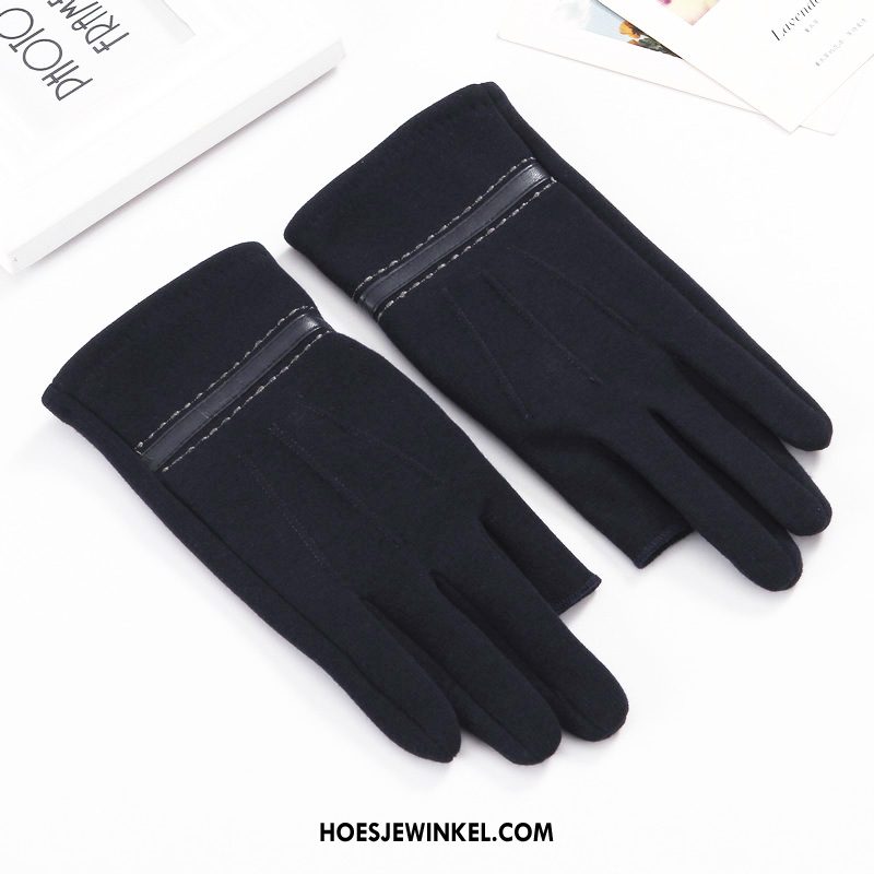 Handschoenen Heren Blijf Warm Student Mannen, Handschoenen Halve Vinger Verdikken
