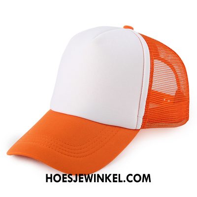 Hoeden Dames Honkbal Hoed Zomer Mesh, Hoeden Vrachtwagen Reis Orange