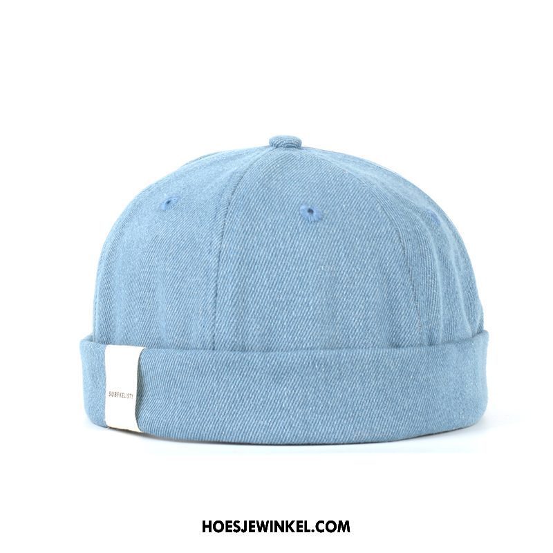 Hoeden Heren Leer Hoed Hiphop, Hoeden Lovers Mannen Blau