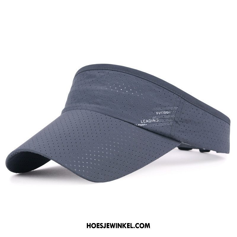 Hoeden Heren Mesh Zonnehoeden Zomer, Hoeden Outdoor Honkbal Hoed Schwarz