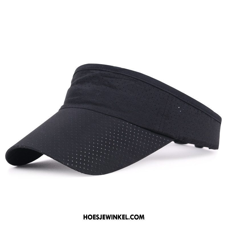 Hoeden Heren Mesh Zonnehoeden Zomer, Hoeden Outdoor Honkbal Hoed Schwarz