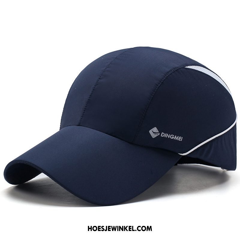 Hoeden Heren Outdoor Honkbal Hoed Zonnehoeden, Hoeden Maas Ademend Blau