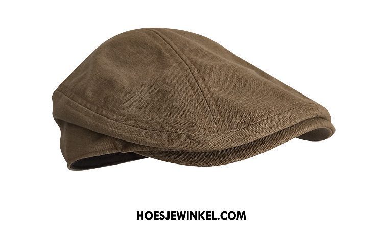 Hoeden Heren Outdoor Linnen Vrouwen, Hoeden Petten Groot Braun