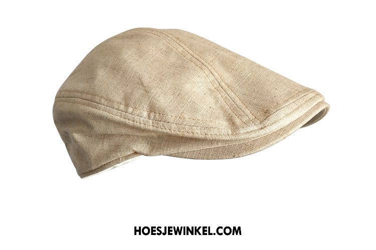 Hoeden Heren Outdoor Linnen Vrouwen, Hoeden Petten Groot Braun